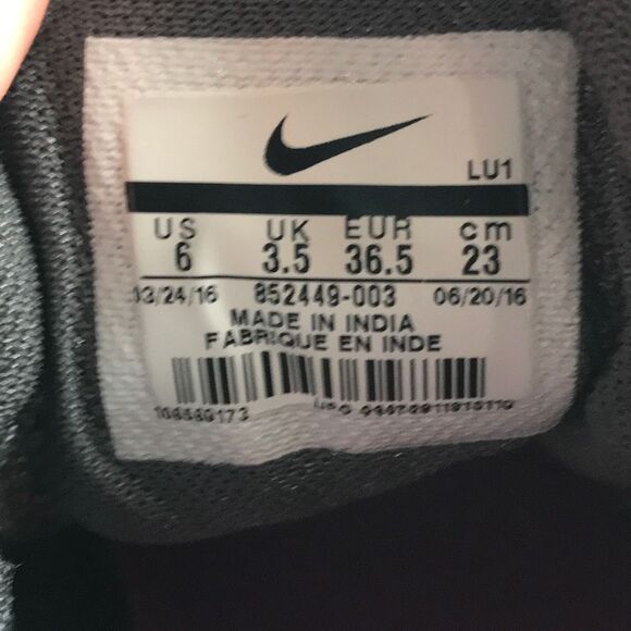 Nike In-Season TR Gray/Pink Athletic Running Shoes 852449-003 Women’s Size 6 - Picture 11 of 12